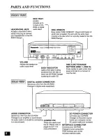 Предварительный просмотр 8 страницы Panasonic SQ-TC512N Operating	 Instruction