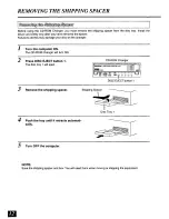 Предварительный просмотр 12 страницы Panasonic SQ-TC512N Operating	 Instruction