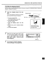 Предварительный просмотр 13 страницы Panasonic SQ-TC512N Operating	 Instruction