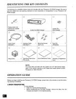 Предварительный просмотр 6 страницы Panasonic SQ-TC520N Operating Instructions Manual