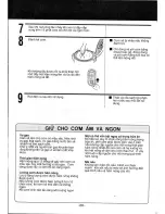 Предварительный просмотр 21 страницы Panasonic SR-2363FZ Operating Instructions Manual