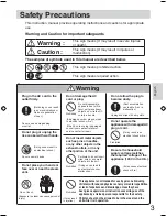 Предварительный просмотр 3 страницы Panasonic SR-2363ZW Operating Instructions Manual