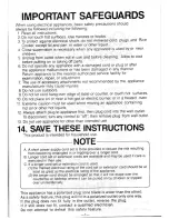 Предварительный просмотр 2 страницы Panasonic SR-3NA Operating Manual