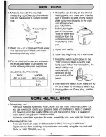 Предварительный просмотр 4 страницы Panasonic SR-3NA Operating Manual