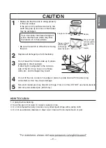 Preview for 9 page of Panasonic SR-42FZ Operating Instructions Manual