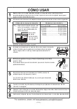 Preview for 14 page of Panasonic SR-42FZ Operating Instructions Manual