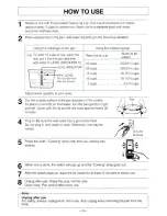 Preview for 4 page of Panasonic SR-42HZP Operating Instructions