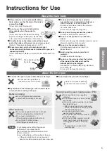 Preview for 5 page of Panasonic SR-AC07T Operating Instructions Manual