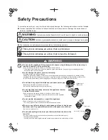 Предварительный просмотр 4 страницы Panasonic SR-AFG186 Operating Instructions Manual