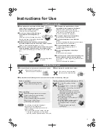 Предварительный просмотр 7 страницы Panasonic SR-AFG186 Operating Instructions Manual