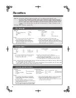 Предварительный просмотр 44 страницы Panasonic SR-AFG186 Operating Instructions Manual