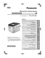 Предварительный просмотр 51 страницы Panasonic SR-AFG186 Operating Instructions Manual