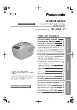 Preview for 27 page of Panasonic SR-AFM187 Operating Instructions Manual