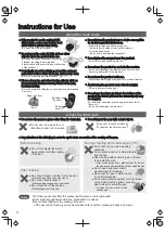 Preview for 4 page of Panasonic SR-AL108-W Operating Instructions Manual