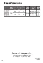 Предварительный просмотр 10 страницы Panasonic SR-CP108 Operating Instructions Manual