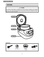 Preview for 3 page of Panasonic SR-DE103 Service Manual