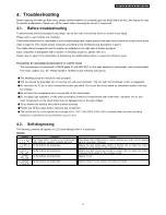 Предварительный просмотр 11 страницы Panasonic SR-DE182 Service Manual