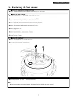 Предварительный просмотр 19 страницы Panasonic SR-DE182 Service Manual