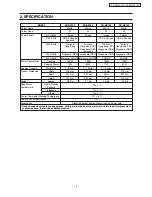 Preview for 4 page of Panasonic SR-DE183 Service Manual