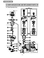 Предварительный просмотр 19 страницы Panasonic SR-DE183 Service Manual