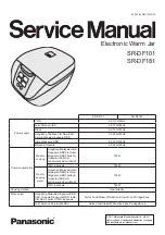 Panasonic SR-DF101 Service Manual preview