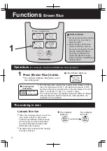 Предварительный просмотр 8 страницы Panasonic SR-DF181 Operating Instructions Manual