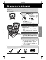 Preview for 13 page of Panasonic SR-DY101 Operating Instructions Manual