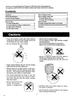 Preview for 3 page of Panasonic SR-FU15AP Operating Instructions Manual