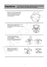 Preview for 3 page of Panasonic SR-G06 Service Manual