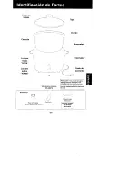 Preview for 37 page of Panasonic SR-G06FG - 3.3c Rice Cooker Steamer Operating Instructions Manual