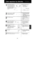 Preview for 39 page of Panasonic SR-G06FG - 3.3c Rice Cooker Steamer Operating Instructions Manual