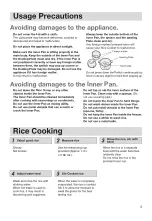 Предварительный просмотр 5 страницы Panasonic SR-GA541F Operating Instructions Manual