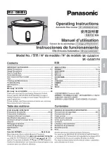 Panasonic SR-GA541H Operating Instructions Manual предпросмотр
