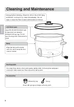 Preview for 8 page of Panasonic SR-GA541H Operating Instructions Manual