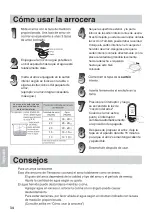 Preview for 34 page of Panasonic SR-GA541H Operating Instructions Manual