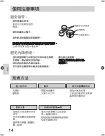 Preview for 14 page of Panasonic SR-GA721L Operating Instructions Manual