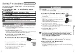 Preview for 2 page of Panasonic SR-HBA101 Operating Instructions Manual