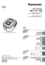 Preview for 15 page of Panasonic SR-HBA101 Operating Instructions Manual