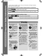 Preview for 2 page of Panasonic SR-JHF18 Operating	 Instruction