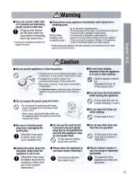 Предварительный просмотр 5 страницы Panasonic SR-JHS10 Operating Instructions Manual