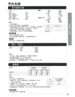 Предварительный просмотр 21 страницы Panasonic SR-JHS10 Operating Instructions Manual