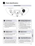 Preview for 17 page of Panasonic SR-LP18 Operating	 Instruction