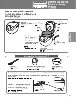 Preview for 13 page of Panasonic SR-MS103 Operating Instructions Manual