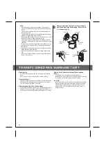 Предварительный просмотр 6 страницы Panasonic SR-MVN107 Operating Instructions Manual