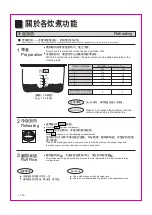Preview for 14 page of Panasonic SR-ND10 Operating Instructions Manual