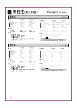 Preview for 18 page of Panasonic SR-ND10 Operating Instructions Manual