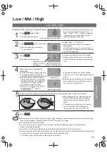 Preview for 11 page of Panasonic SR-PS508 Operating Instructions Manual