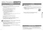 Предварительный просмотр 4 страницы Panasonic SR-PX104 Operating Instructions Manual
