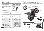 Preview for 5 page of Panasonic SR-PX184 Operating Instructions Manual