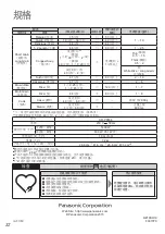 Preview for 34 page of Panasonic SR-PX184 Operating Instructions Manual